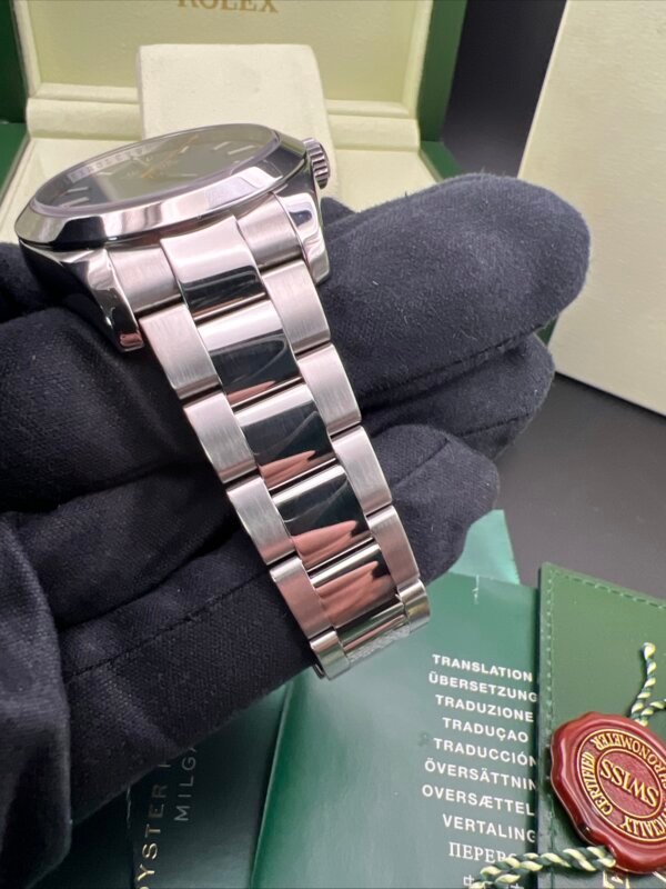 Rolex milgauss 116400 rare grey dial. 2008 - Image 11
