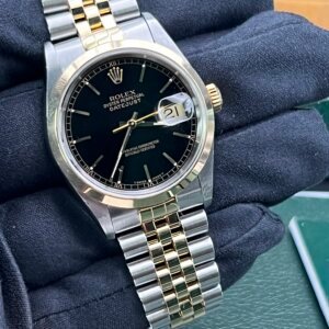 Rolex Datejust watch 16203 box papers 2002