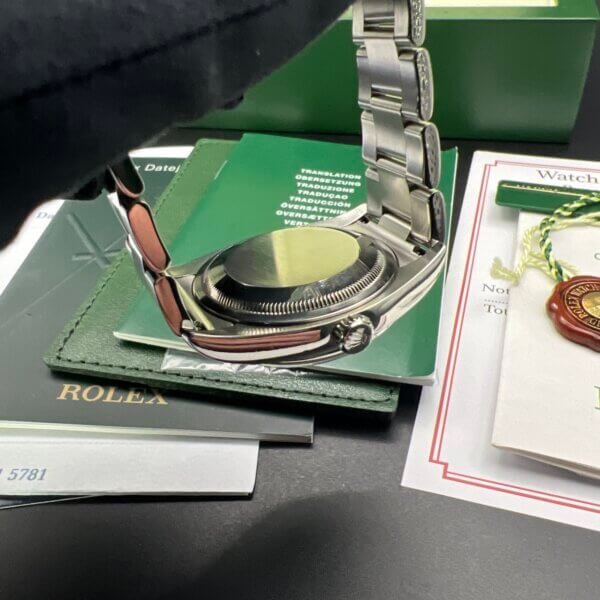 Rolex Datejust watch 116200 box papers 2006 - Image 9