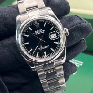 Rolex Datejust watch 116200 box papers 2006