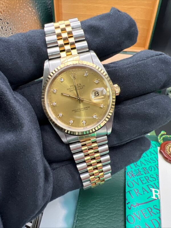 Rolex Datejust watch 16233 box,papers,serviced(996) - Image 3