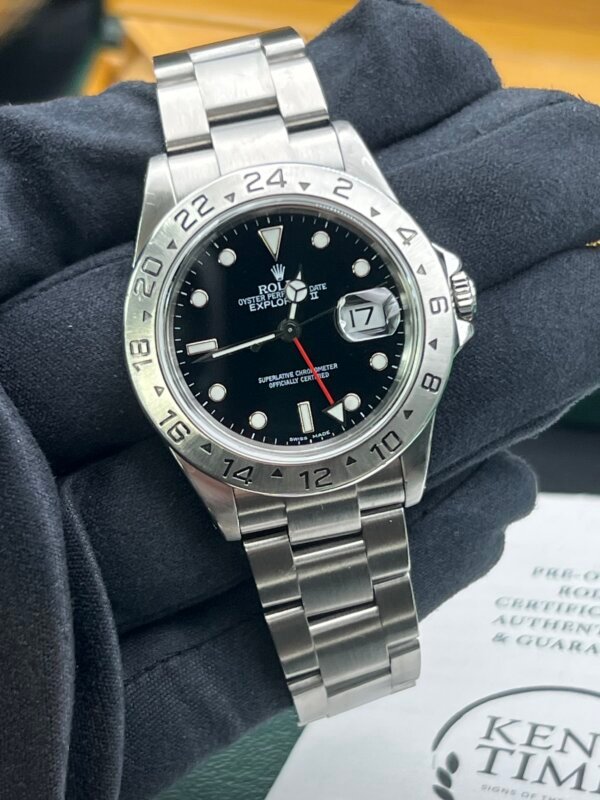 Rolex explorer II 16570  1996 box accessories (1037)