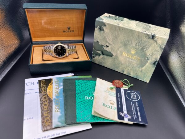 Rolex Datejust watch 16233 box,papers(1033) - Image 12
