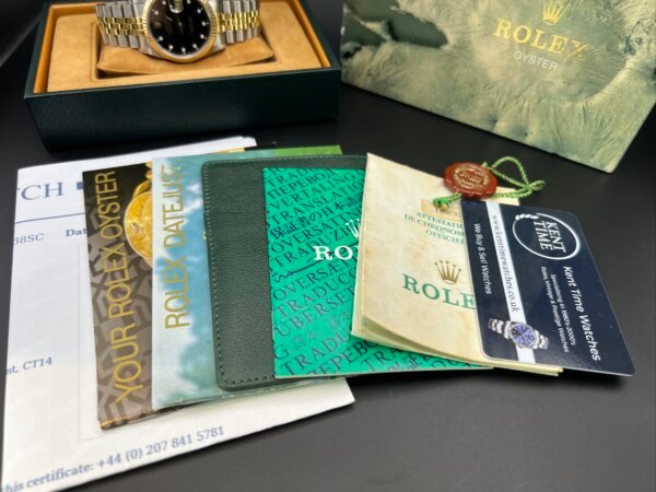 Rolex Datejust watch 16233 box,papers(1033) - Image 11