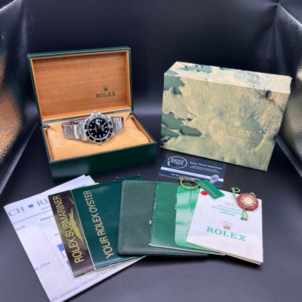 Rolex Submariner Watch  16610 With Box Papers  40mm 2000 Serviced (1005) - Image 3