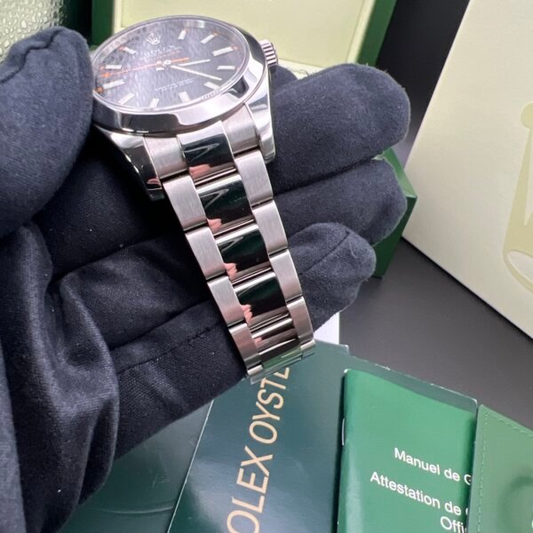 Rolex Milgauss Watch 116400 Box Papers (1047) - Image 9