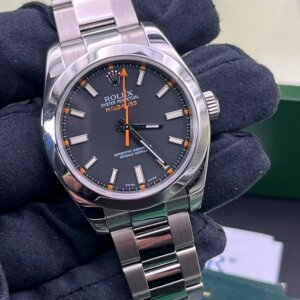 Rolex Milgauss Watch 116400 Box Papers (1047)