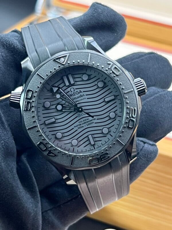 Omega Seamaster Diver 300M Black Ceramic-full Set-2024 (1053)