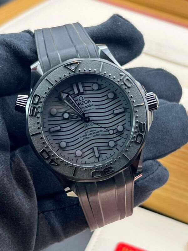 Omega Seamaster Diver 300M Black Ceramic-full Set-2024 (1053) - Image 3