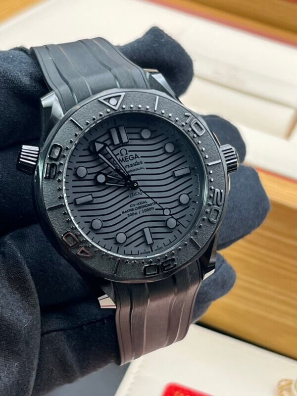 Omega Seamaster Diver 300M Black Ceramic-full Set-2024 (1053) - Image 4