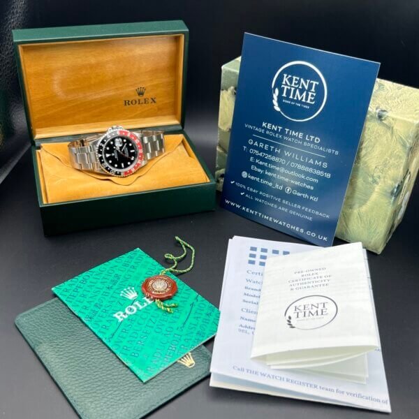 Rolex GMT Master Watch Ref 16700 1991 (1050) - Image 11