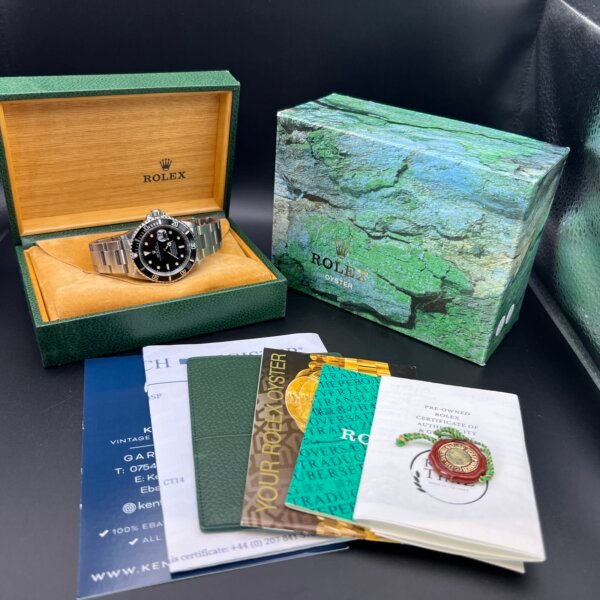 Rolex Submariner Watch  16610 With Box and Accessories 40mm (1059) - Image 10