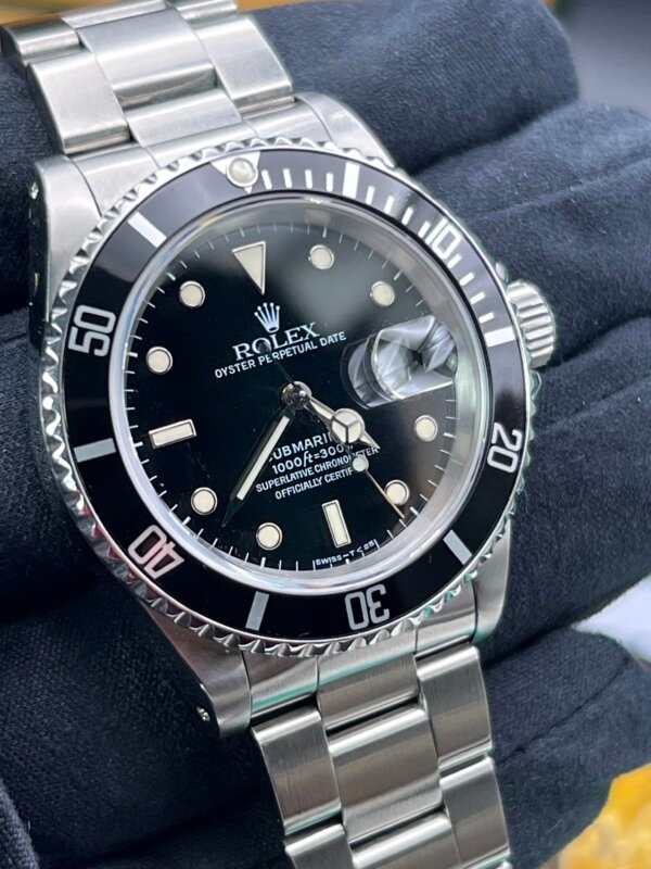 Rolex Submariner Watch  16610 With Box and Accessories 40mm (1059) - Image 2