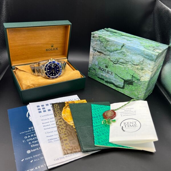 Rolex Submariner 16613  Watch Box And Accessories -1997- (1063) - Image 7