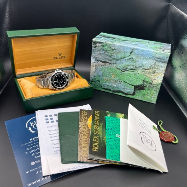 ROLEX Submariner Watch 14060 40mm 1999 Swiss Only  (1058) - Image 11