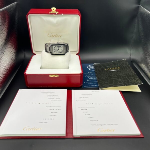 Cartier Tank Solo XL  Watch Automatic Box Papers 3515 Box-papers-receipt (1072*) - Image 10