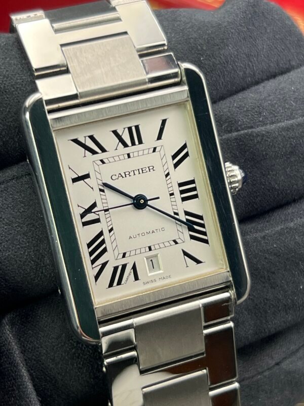 Cartier Tank Solo XL  Watch Automatic Box Papers 3515 Box-papers-receipt (1072*)