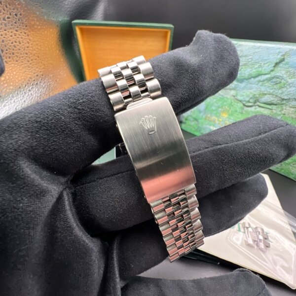 Rolex Datejust watch 16200 box papers 2001 - Image 6