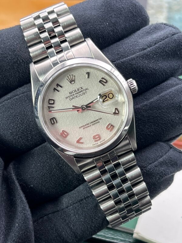Rolex Datejust watch 16200 box papers 2001