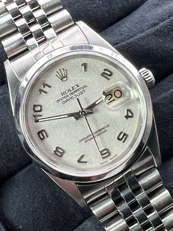 Rolex Datejust watch 16200 box papers 2001 - Image 2
