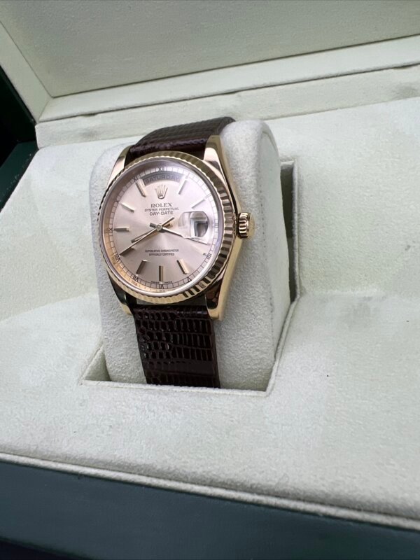 Rolex Day Date Watch 118238 Box Papers 2005 (1071) - Image 13