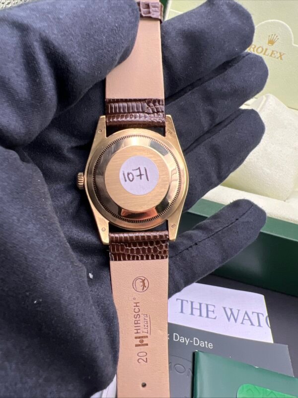Rolex Day Date Watch 118238 Box Papers 2005 (1071) - Image 7