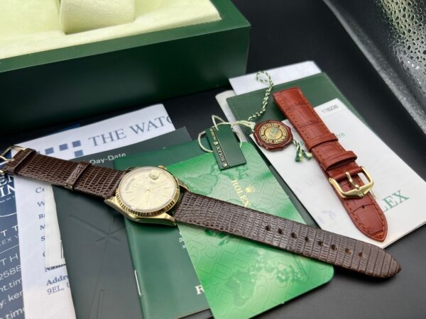Rolex Day Date Watch 118238 Box Papers 2005 (1071) - Image 15
