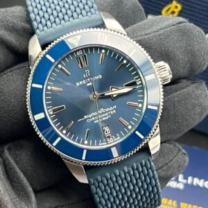 Breitling Superocean Blue Watch - AB2030 Box Papers Warranty (1080)