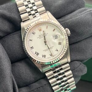 ROLEX Datejust 16234 Watch 1993 Box Accessories. (1083)