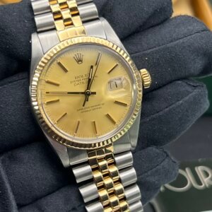 Rolex Datejust Watch 36mm Steel And Gold-Box-Papers-(1137)