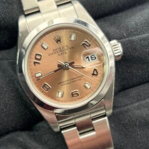 Rolex  Ladies Date  79160 26mmSalmon dial 2003. (1172)