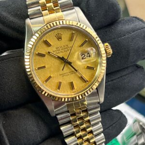 Rolex Datejust Watch 36mm Steel And Gold-Box-Papers-serviced(1220)