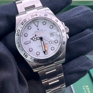 Rolex Explorer II Watch 216570 White Box Papers 2015 (1208)