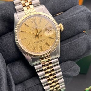 Rolex Datejust Watch 36mm Steel And Gold-Box-Papers-(1211)