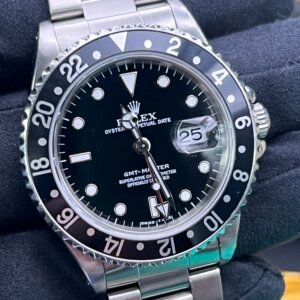 Rolex GMT Master Watch Ref 16700 Serif 1996 (1207)