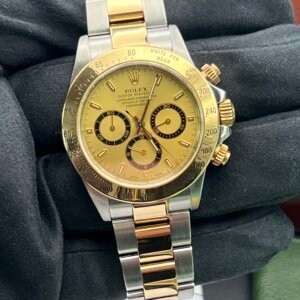 Rolex Daytona Watch 16523 Zenith - 1999 - Champagne Dial Box Set (1231)