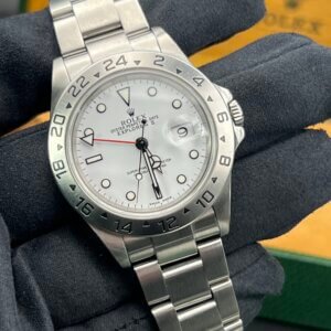 Rolex Explorer II Watch Polar White 2004 Full Set (1235)