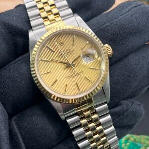 Rolex Datejust Gents Watch 16233-Box-Papers-1995-Factory Tapestry Dial (1236)