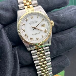 Rolex Datejust Gents Watch 16233-Full Set -1990-Factory Roman Dial (1230)