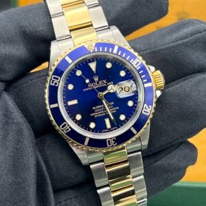 Rolex 16613 Submariner Date Blue Dial 'Bluesy' 2002 (1245)