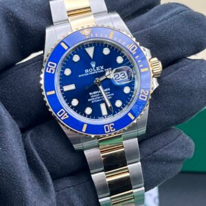 Rolex Submariner Date Bluesy 126613LB 41mm 18k Gold 2022 Box & Papers(1260)
