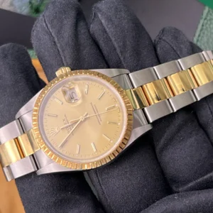 Rolex Date 15223 Watch Unpolished 2003 Full Set (1313)