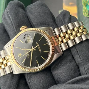 Rolex Datejust Watch 36mm Steel And Gold-Box-Papers-1985 (1178)