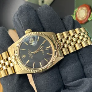 Rolex Datejust 36mm Watch 18k Yellow Gold  Jubilee Vintage 1972 (1272)