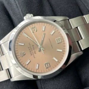 Rolex Air-King 14000 1997 34mm Pink Box And Papers (1361)