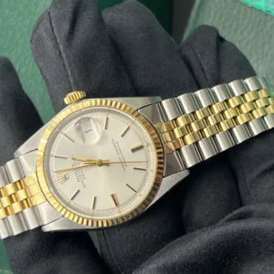 Superb Vintage Rolex Datejust Watch 1601, Gold and steel. Excellent Example. (1368)