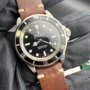 Rolex Submariner Men's Black Watch - 5513 1966 Serviced.  (1229)