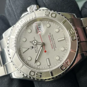 Rolex Yacht Master Watch 16622 40 mm Platinum 2005 Box/papers (1391)