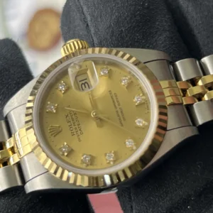 Rolex Lady-Datejust 1997 Diamond,Jubilee, 18k, Papers, Excellent 69173 (1418)