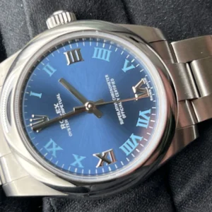 Rolex Ladies Watch Oyster Perpetual 177200 31MM  Blue Box Papers 2020 (1438)